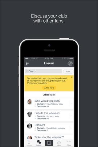 Fan App for Guiseley AFC screenshot 3