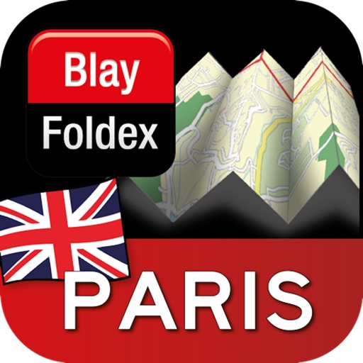 Paris Map - Blay Foldex icon