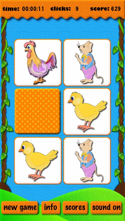 Animal Match - free educational learning card matching games for kids and parents