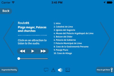 Audio Guías Lima screenshot 4