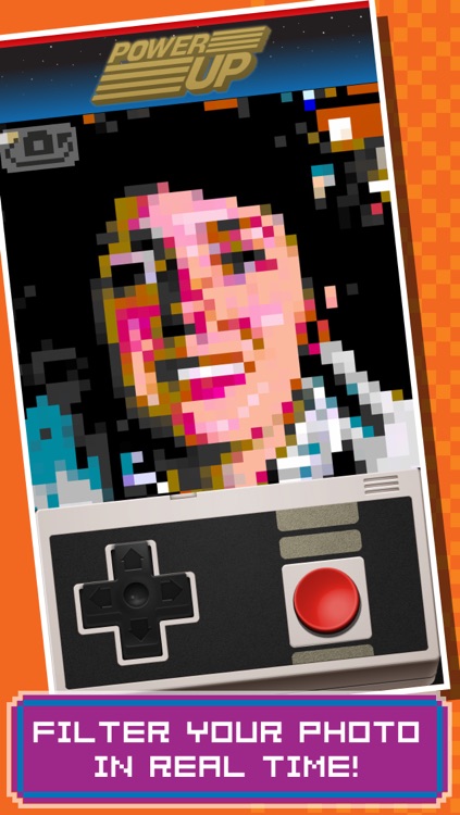 PowerUp - Retro 8-bit Video Game Camera screenshot-0