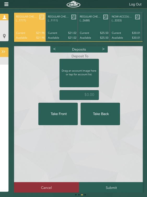 Pineland Bank for iPad screenshot-3