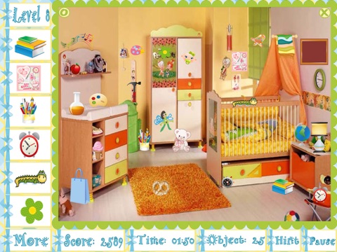 Hidden Object Game - Baby Rooms screenshot 4