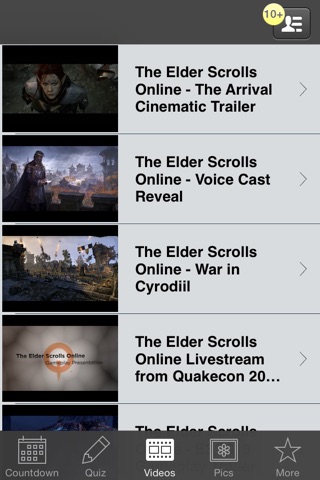Countdown for Elder Scrolls Online screenshot 3