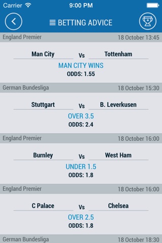 Stats&Bets screenshot 3