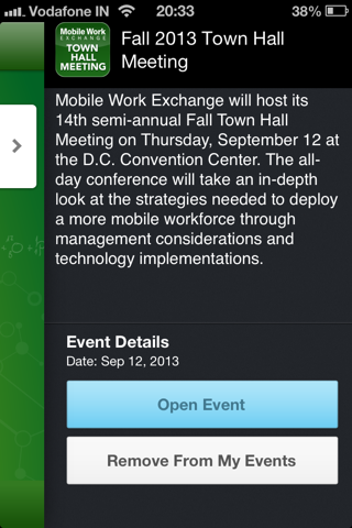 Fall 13 THM - Mobile Work Exchange screenshot 3