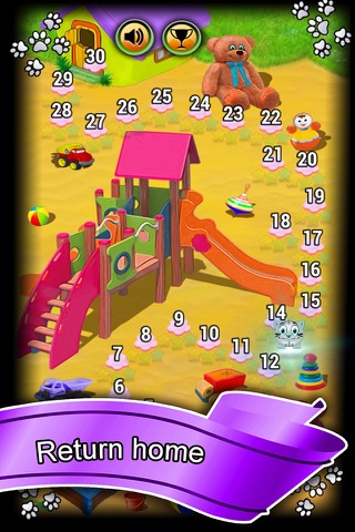 Simon the Cat Match3 Puzzle screenshot 2