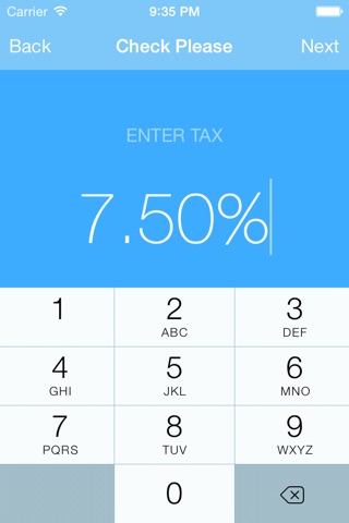 Check Please - Tip & Check Split Calculator screenshot 2