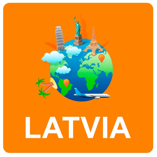 Latvia Off Vector Map - Vector World