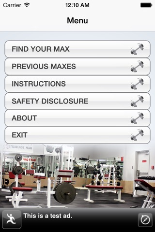 Max Lift T - One Rep Max Calculator screenshot 2
