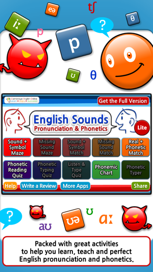 English Sounds: Pronunciation & Phonetics Lite(圖1)-速報App