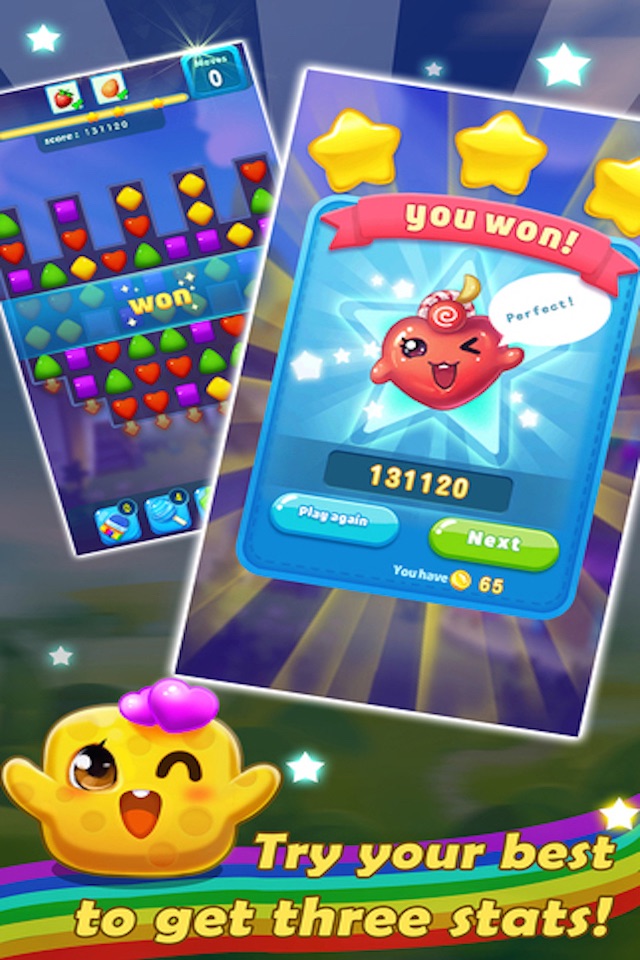 Sugar Blast Mania - 3 match puzzle yummy game screenshot 3