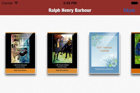 The Ralph Henry Barbour Collection screenshot 2