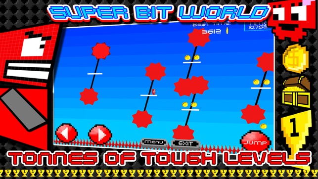 SUPER BIT WORLD : 2D Jump Platformer X Free - from Cobalt Pl(圖3)-速報App