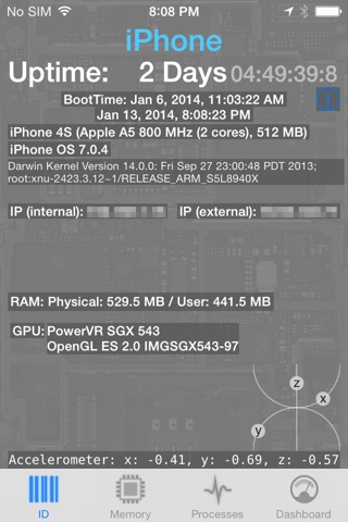PowerBoard - System Monitor for iPhone and iPad screenshot 4