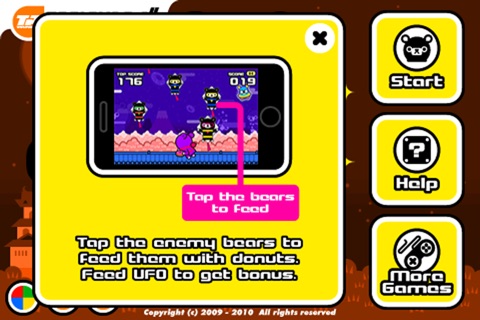 Donut Ninja - Tappi Bear screenshot 4