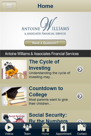 Antoine Williams & Associates Financial Services screenshot 2