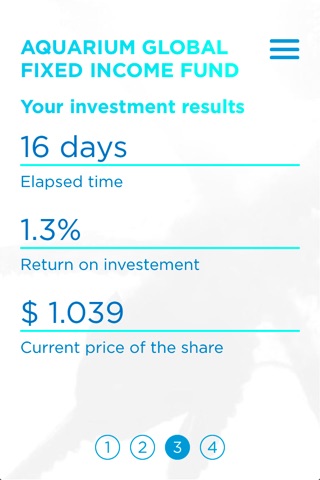 Aquarium Investments Funds for iPhone screenshot 3