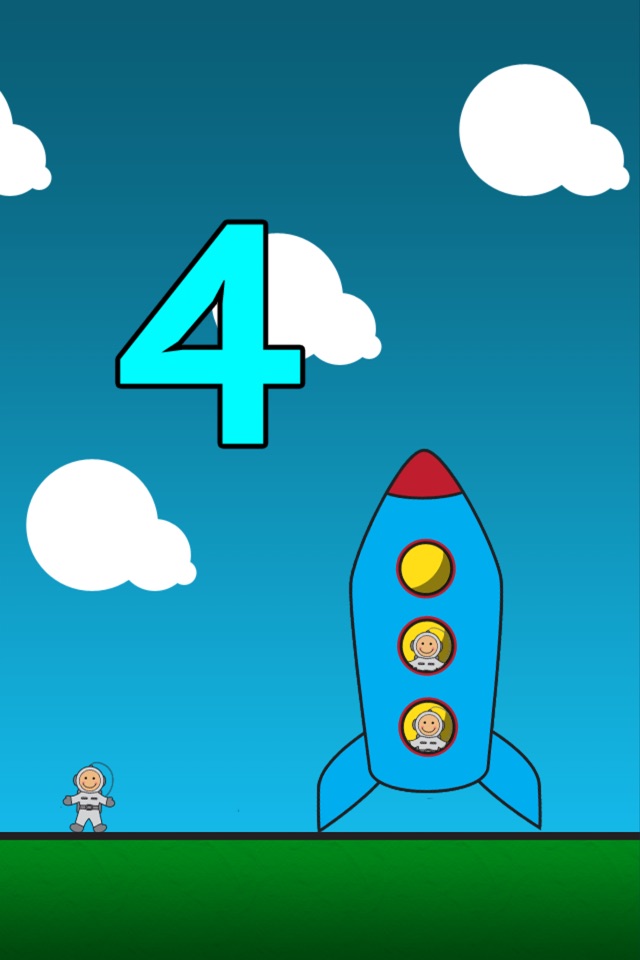 Blast Off Count Down for Kids screenshot 2