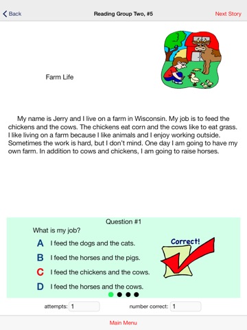 Third Grade Reading Comprehension-Free screenshot 4