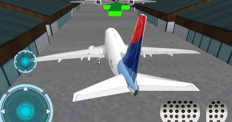 Airport 3D Airplane Parking