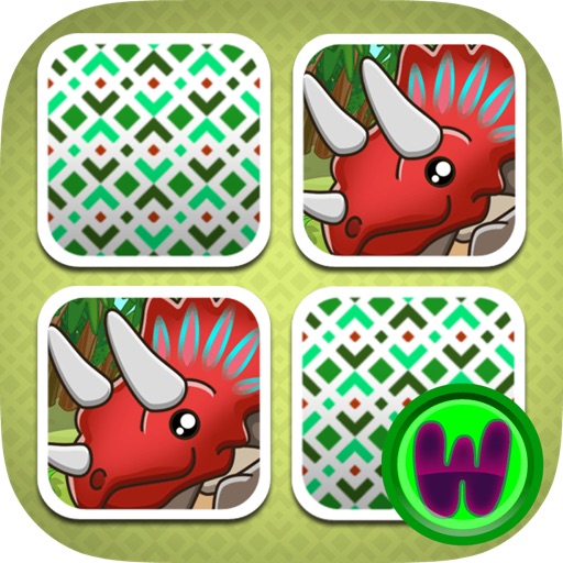 Dinosaurs Memory Game Icon