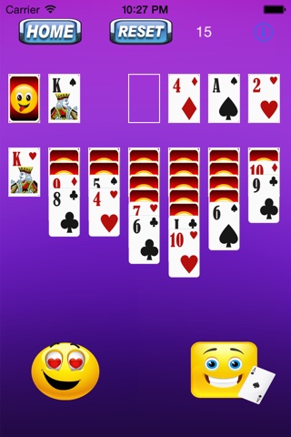 ` A Emoji Solitaire Game screenshot 3