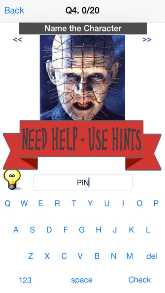 Movie Quiz - Horror Edition - Free Version Screenshot on iOS