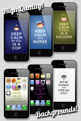Keep Calm and Carry On Wallpapers, Themes & Backgrounds screenshot 2