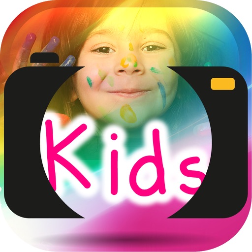 Paint On Photos Kids Icon