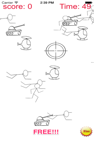 A Stickman Sniper 2: Doodle War Free screenshot 4