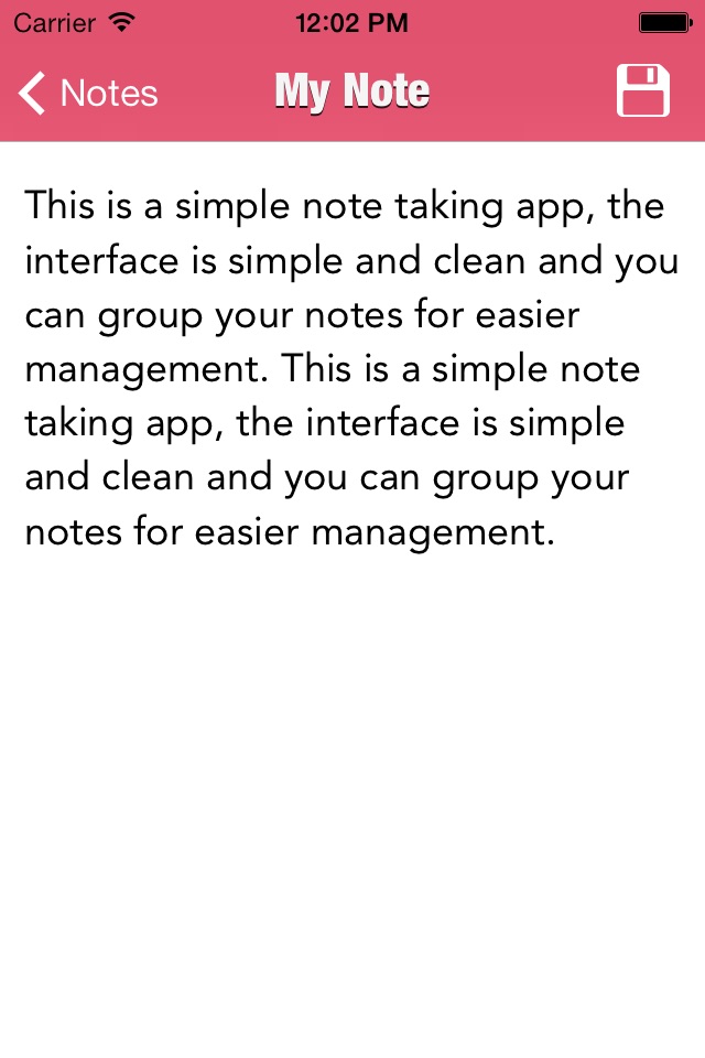 Simple Note App screenshot 4