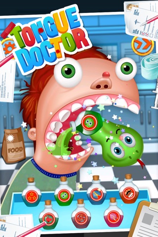 Tongue Doctor Cleaner, Dentist Fun Pack Game For kids, Family, Boy And Girls screenshot 4