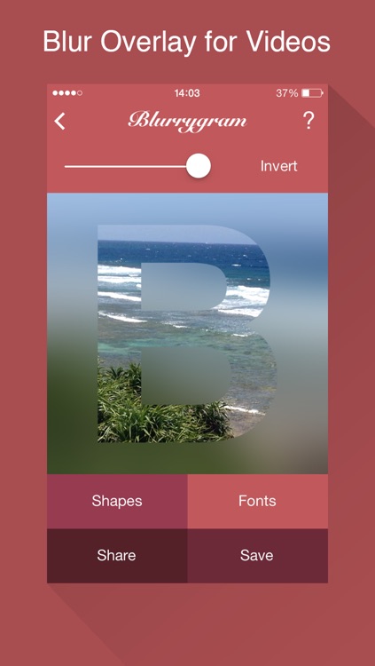 Blurrygram Video - Add Blur Overlay to Your Instagram Video