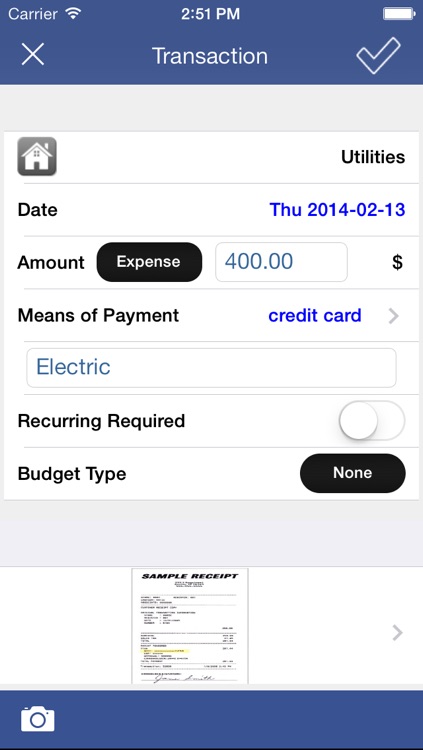 Expense Tracker with Pocket Budget