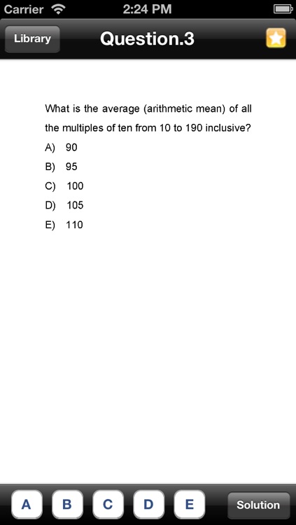 SAT Math Testbank