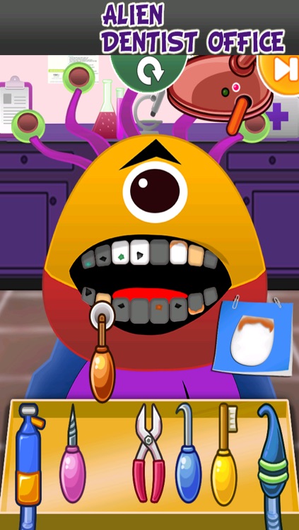 Alien Dentist Office - Free Kids Games screenshot-3