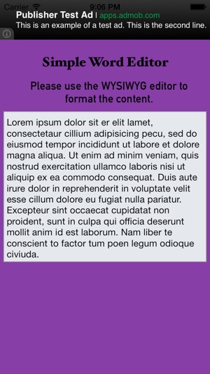 Simple Word Editor(圖1)-速報App