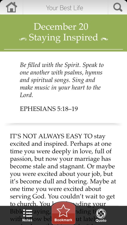 Your Best Life Begins Each Morning