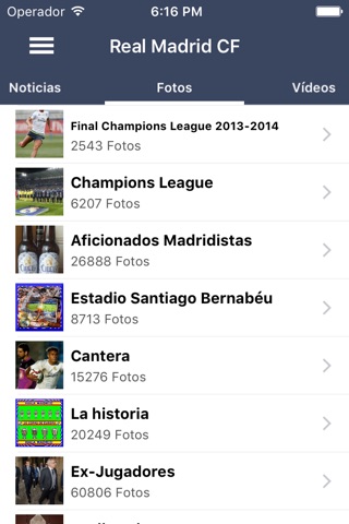 Corazonblanco - "para fans del Real Madrid" screenshot 3
