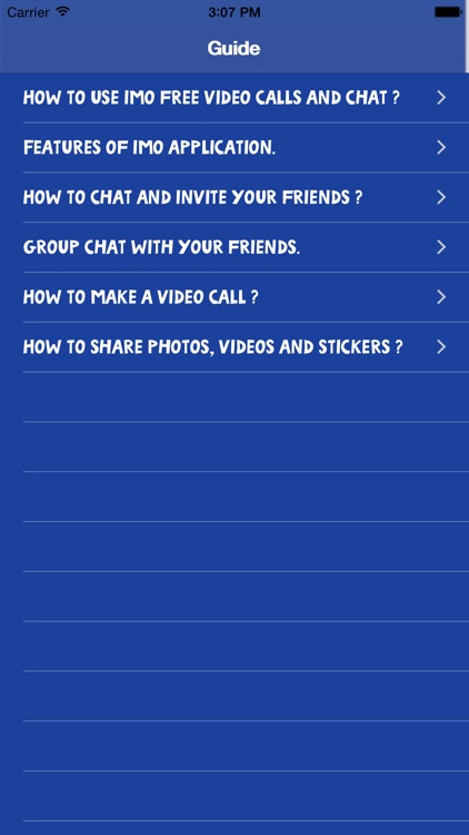 Guide for imo Video Chat Call