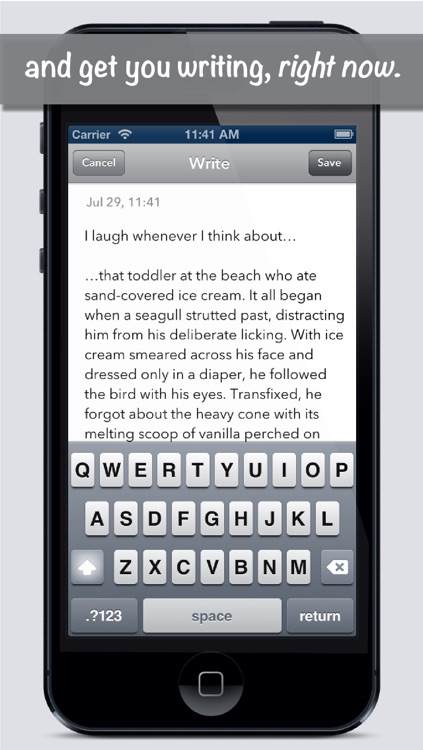 Just Write: The Writing Prompts App screenshot-4