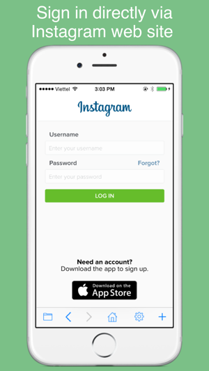 Safe web for Instagram - protect your Instagram with Passcod(圖3)-速報App