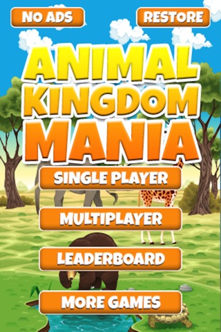 Animal Kingdom Mania: Match 3 Penguin, Bear, Lion, Tiger & More screenshot 2