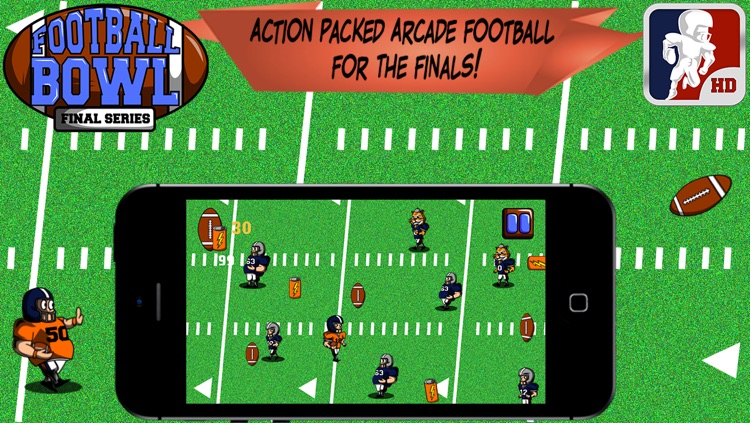 Football Bowl Challenge: Final Match - American Super Quarterback Touchdown & Action Rush Drive