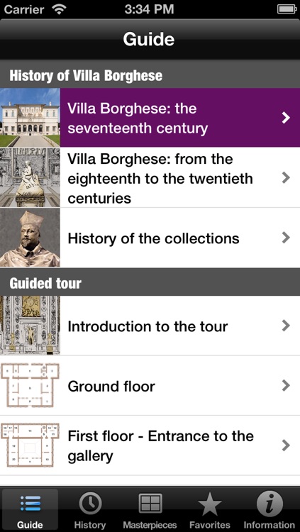 Galleria Borghese English