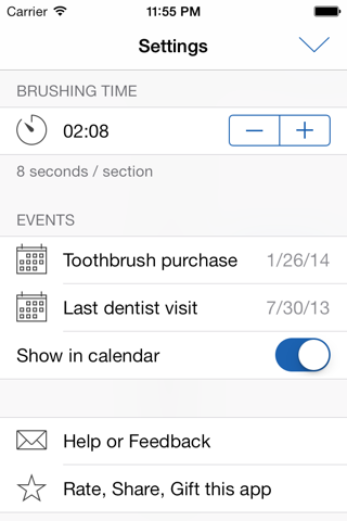 Brusher - The toothbrush timer screenshot 4