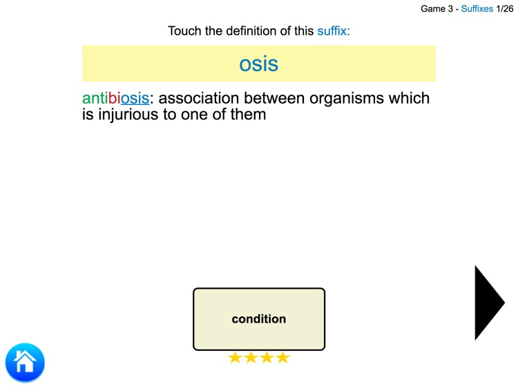 Word Roots Level 3 Flashcards™ screenshot-3