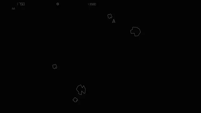 AsteroidsTV, game for IOS