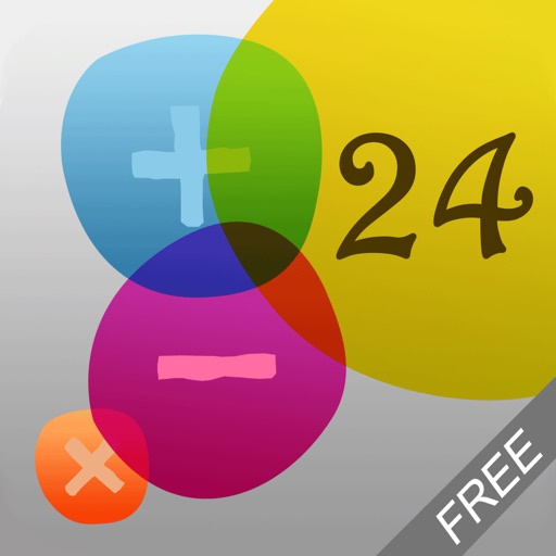 疯狂24点 : 数字游戏Free icon